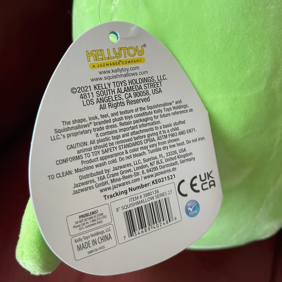 NWT Squishmallow 8” Reginald The Corgi Dragon - Picture 4 of 10